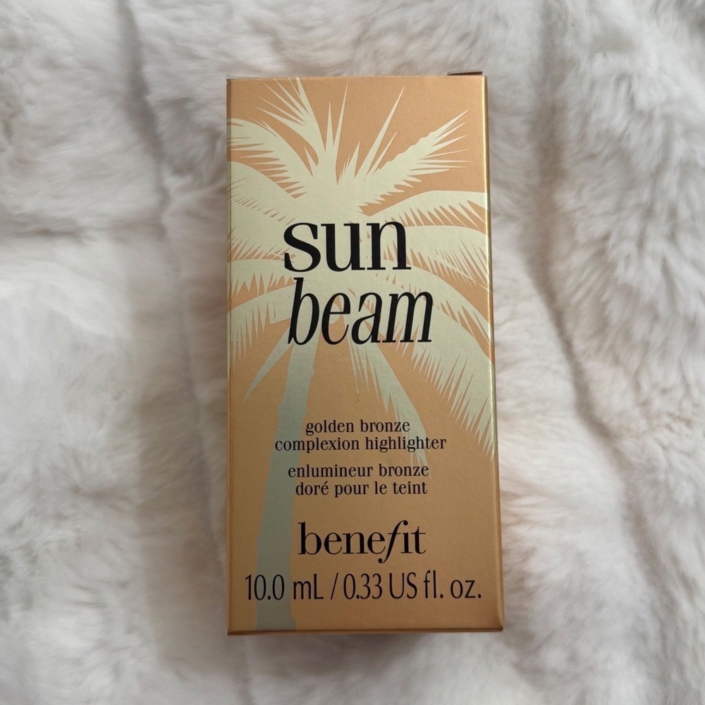 Benefit Sun Beam Golden Bronze Complexion Highlighter - 10ml NIB Discontinued